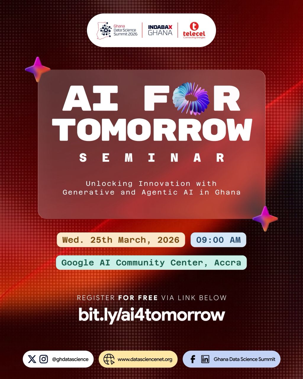 AI For Tomorrow Seminar